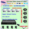 4ch Smoke detector CCTV Security Camera Systems